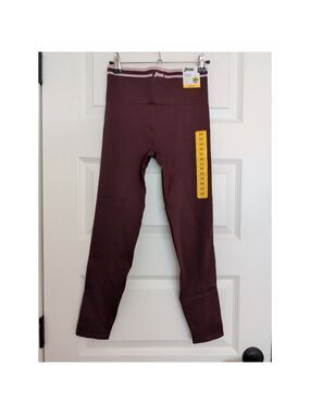 ✨Women's Penn Sleamless Leggings Windsor Wine Burgundy Size M